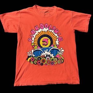Pink Dolphin T-Shirt Medium